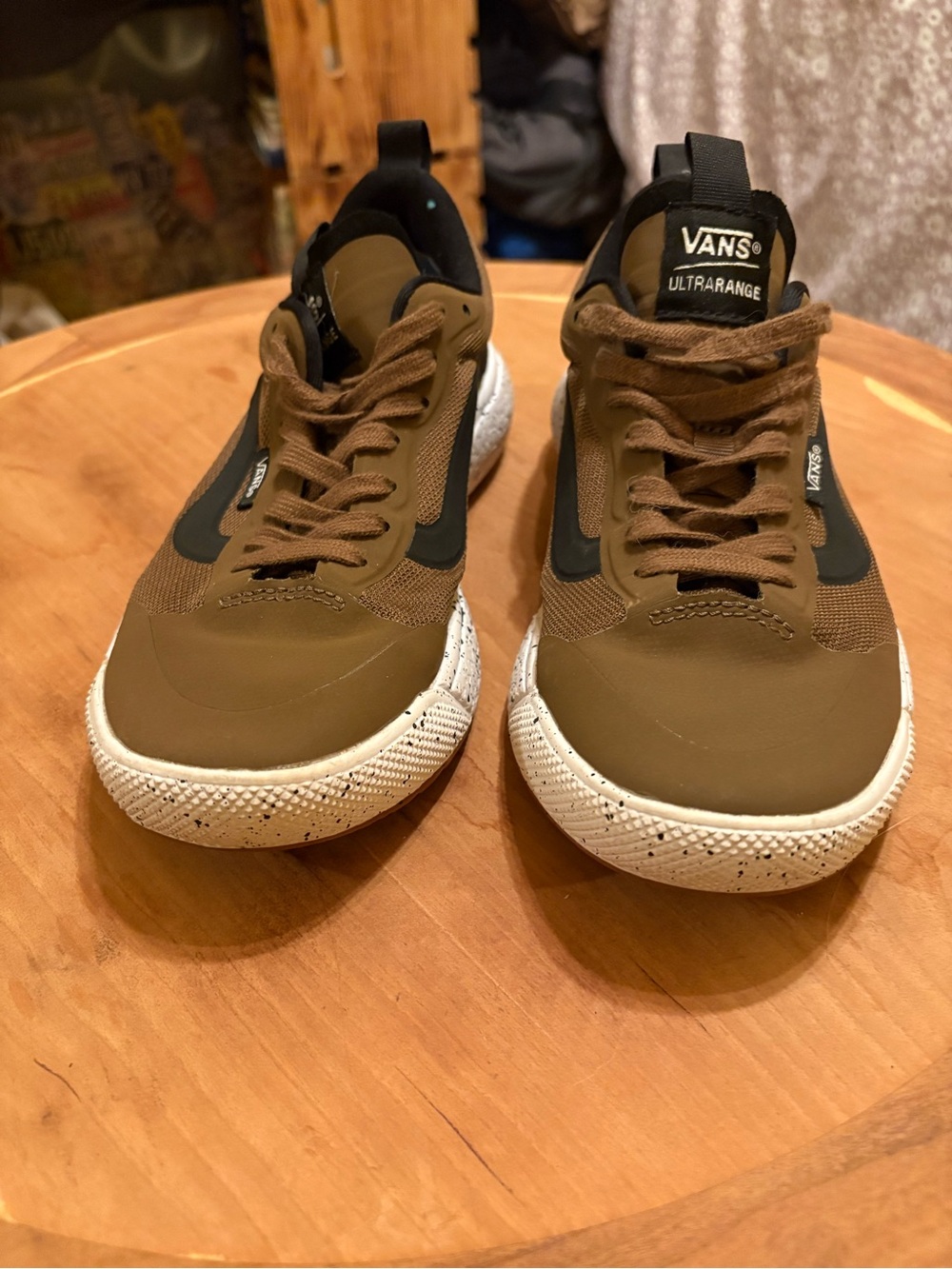 Vans ultra Cush 
Brown and black sneaker unisex